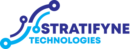 Stratifyne White Logo